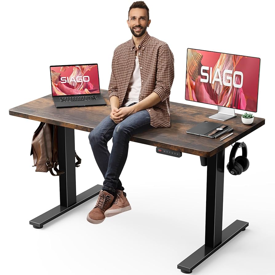 スタンディングデスク THE TABLE / スタンディングデスク × ラバーウッド ナチュラル